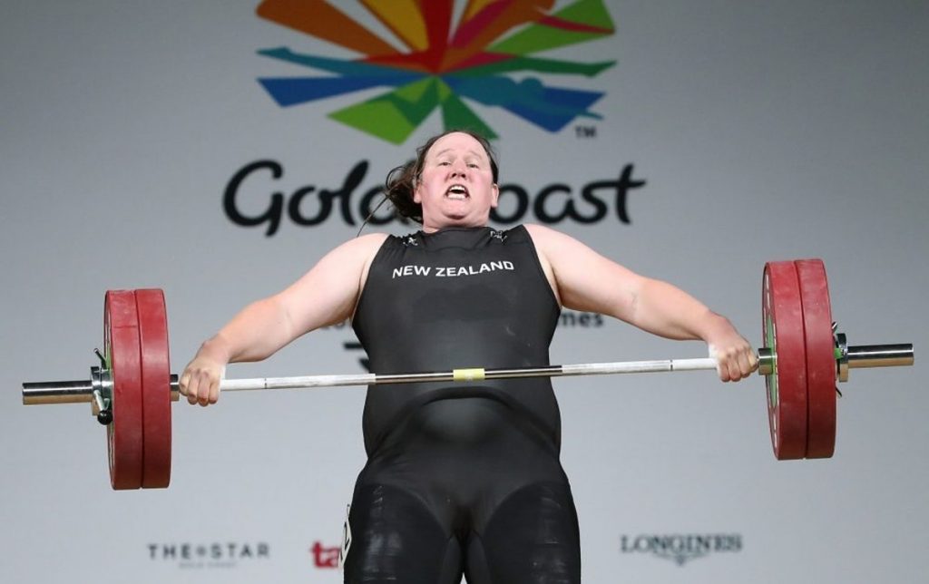 Laurel Hubbard represented New Zealand in women's weightlifting