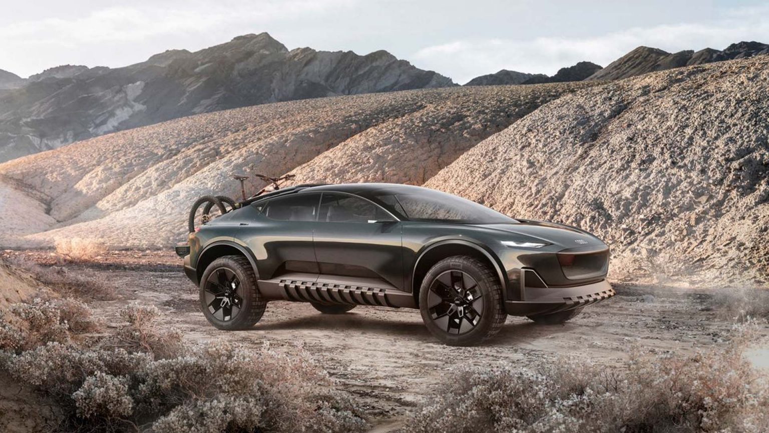 Audi Activesphere Concept รถยนต์ไฟฟ้าสุดล้ำแห่งอนาคต