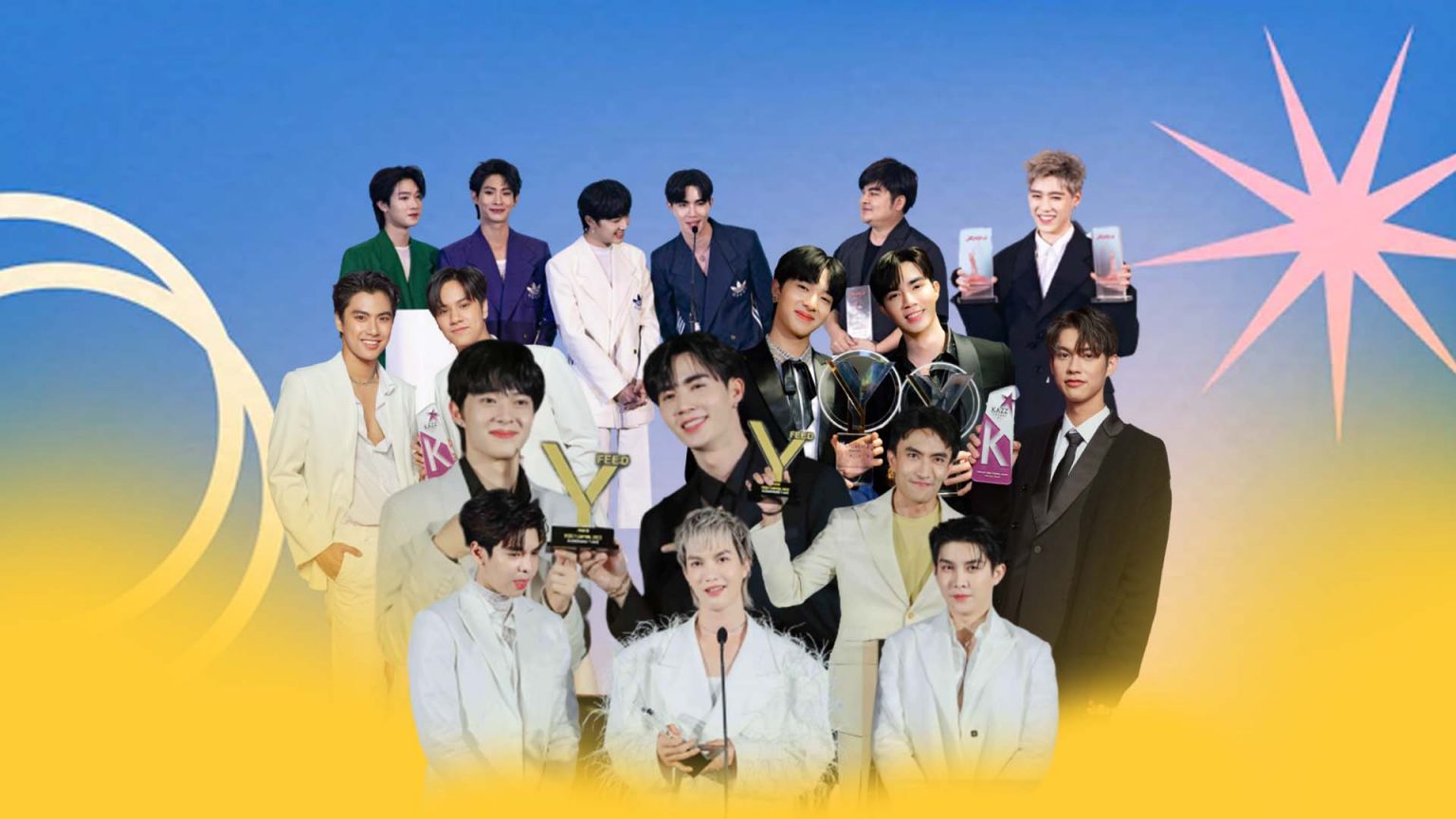 อวอร์ดซีรีส์ Y 2022 คึกคัก “ซี-นุนิว” ขึ้นแท่นคู่จิ้น Yแห่งปี “มาย-อาโป คินน์พอร์ช เดอะ ซีรีส์” ซีรีส์ Y ในตำนาน นักแสดงซีรส์วาย