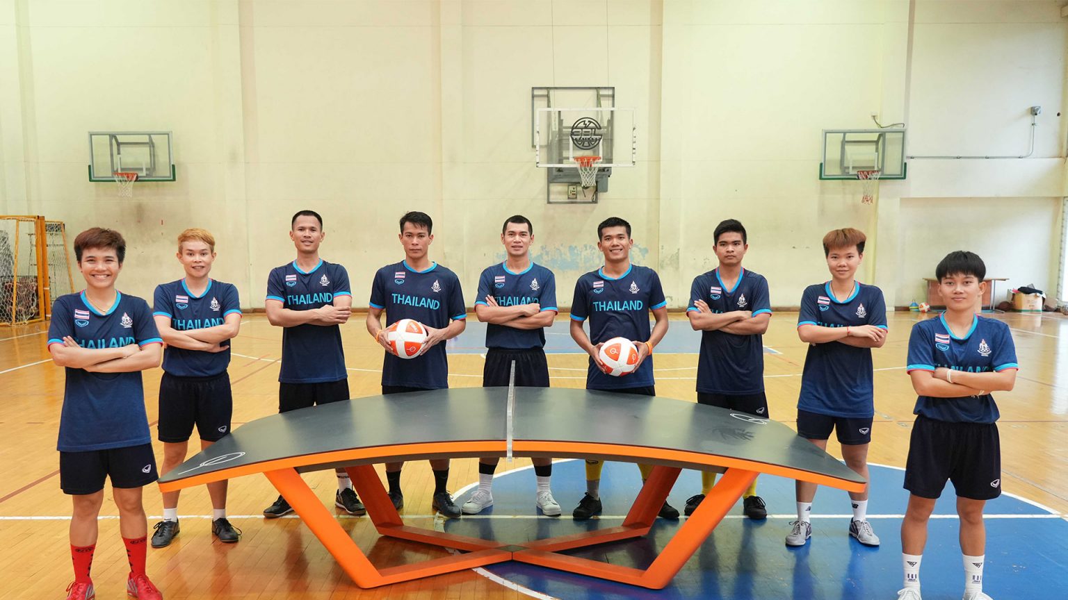 ศึกษาวิธีการเล่นและเรียนรู้กติกากีฬาเทคบอล จาก “โค้ชเรวัต-โค้ชแนน” ผู้ฝึกสอนกีฬาเทคบอลทีมชาติไทย