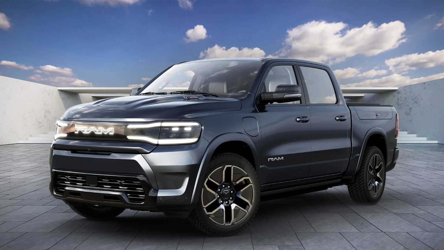 RAM 1500 REV รถกระบะไฟฟ้า ดุดัน สวยบาดใจ