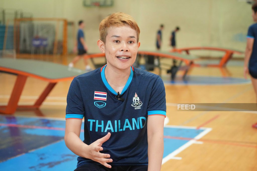 จริยา สีสวาท นักกีฬาเทคบอลหญิงทีมชาติไทย