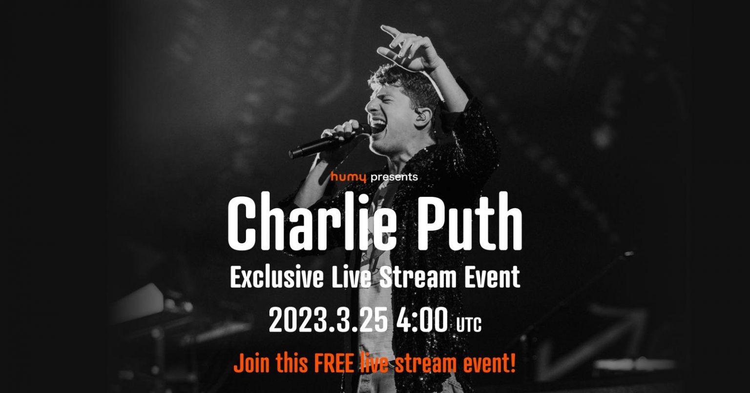 “Charlie Puth” มอบเซอร์ไพรส์ใหญ่ จัดสตรีมมิ่งสดแบบฟรีๆ ให้รับชมพร้อมกันทั่วโลก