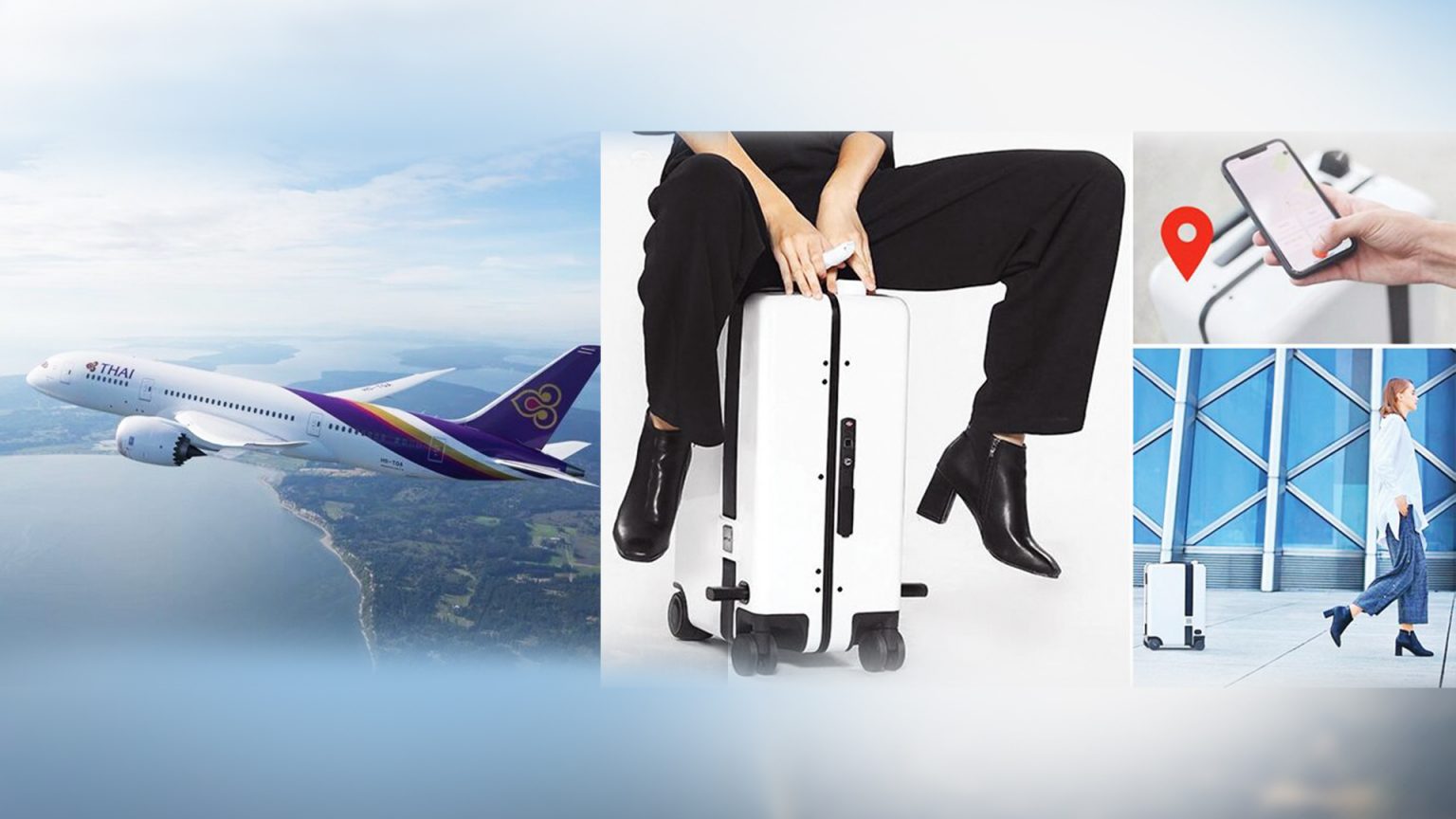 การบินไทย ไม่รับกระเป๋าเดินทางขี่ได้ ที่ใช้แบตลิเธียม