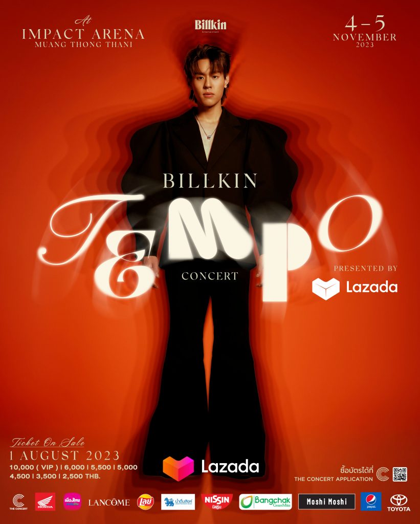 Billkin Tempo Concert Presented by Lazada