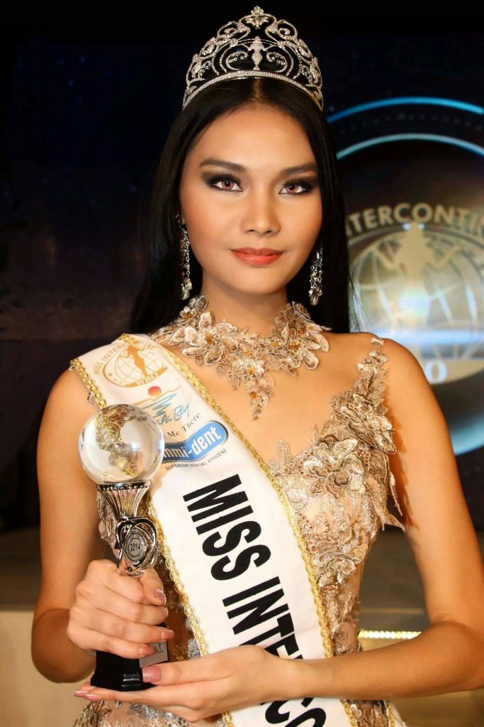 เฟิร์ส ภัทราพร หวัง Miss Intercontinental  2014