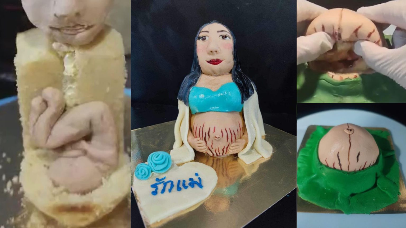 คาเฟ่ดังสุดครีเอต ปั้นเค้กของขวัญวันแม่ ย้อนวินาทีกำเนิด