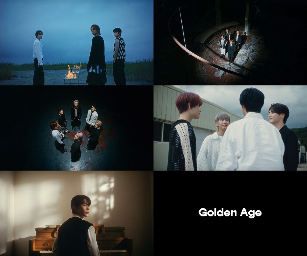 ภาพจากมิวสิกวิดีโอเพลงไตเติล  Golden Age จาก อัลบั้มเต็มชุดที่ 4  Golden Age ของ NCT