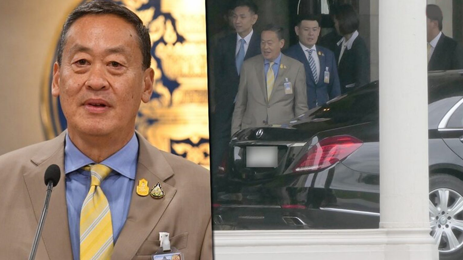 ส่องนายกฯเศรษฐา ทดลองนั่งรถกันกระสุนประจำตำแหน่ง