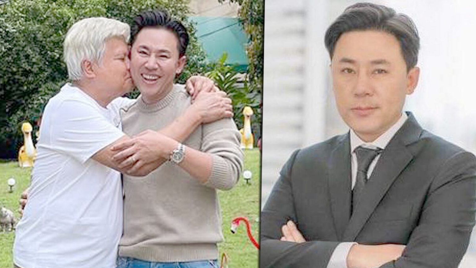 หวานเจี๊ยบ อดีตรองนายกฯยงยุทธ โชว์หอมแก้ม ทนายตั้ม เคลียร์ใจ