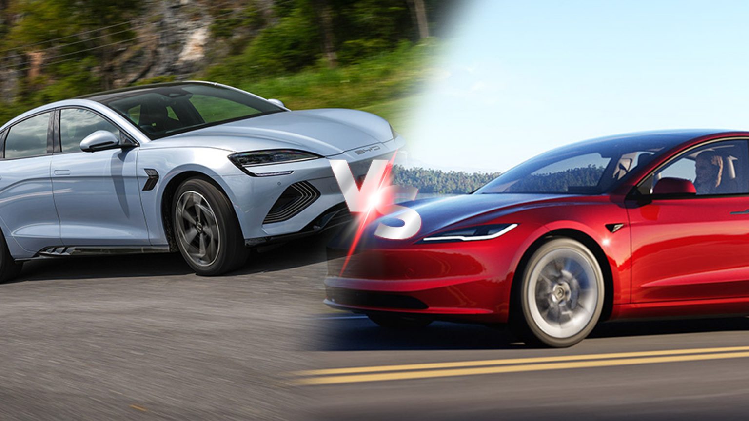 ตลาด EV เดือดขั้นสุด BYD Seal ปะทะ Tesla Model 3 ดูกันชัดๆ