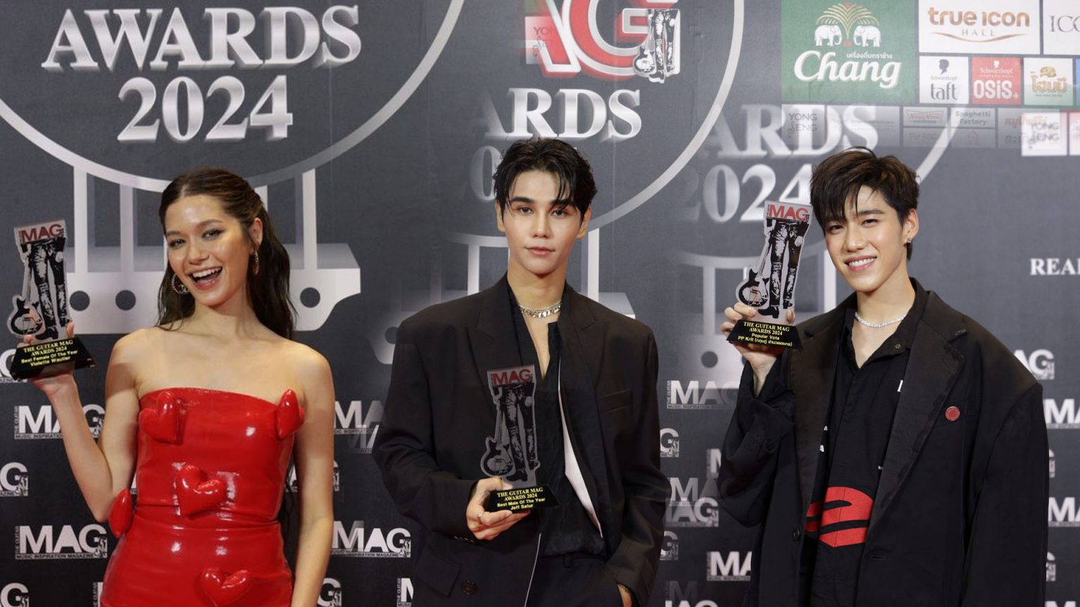พีพี กฤษฏ์ สุดปัง! คว้า Popular Vote  เจฟ ซาเตอร์-วี วิโอเลต คว้านักร้องชาย-หญิง แห่งปี The Guitar Mag Awards 2024