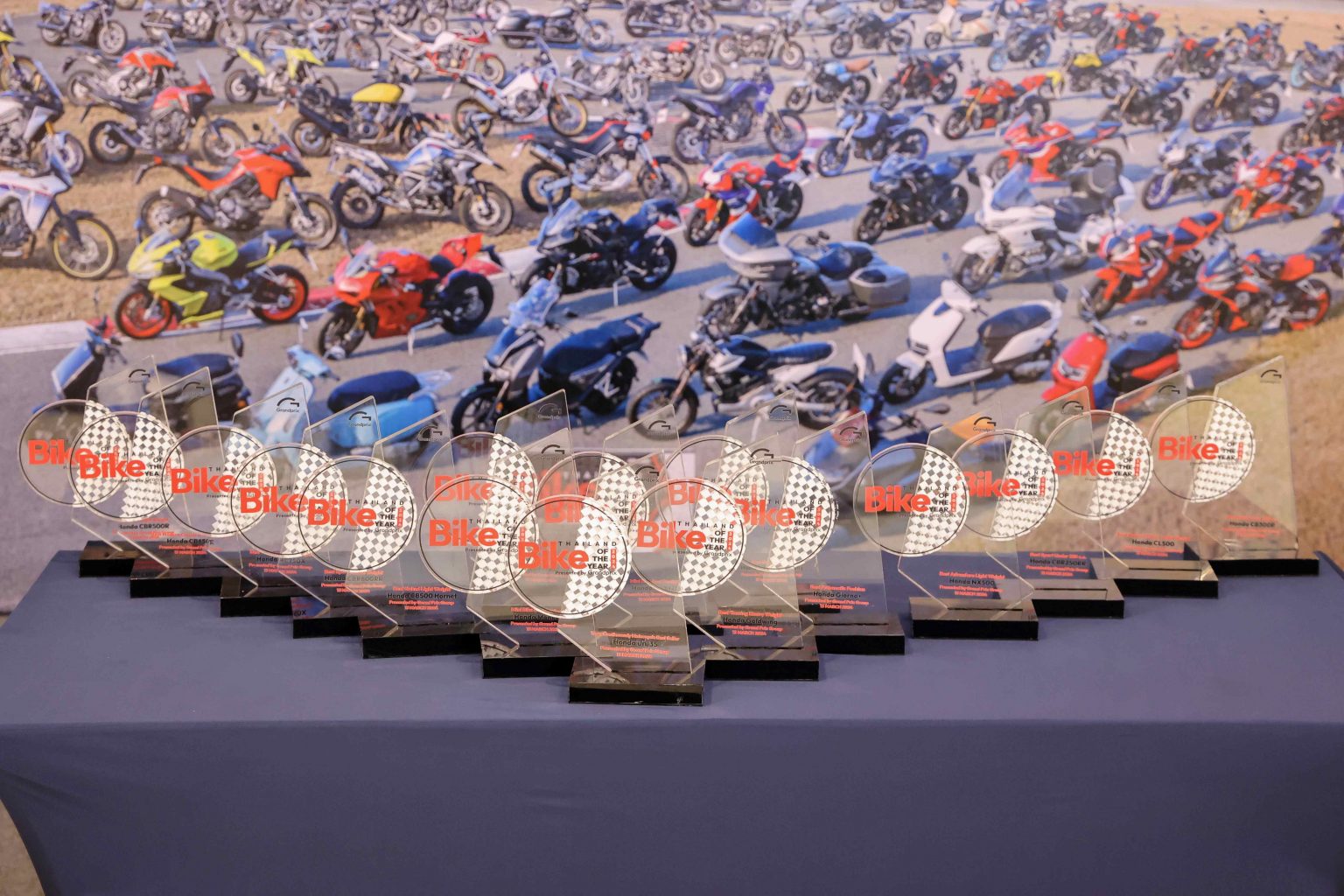 ไทยฮอนด้า ผงาดคว้า 16 รางวัลรถจักรยานยนต์ยอดเยี่ยมมากที่สุด