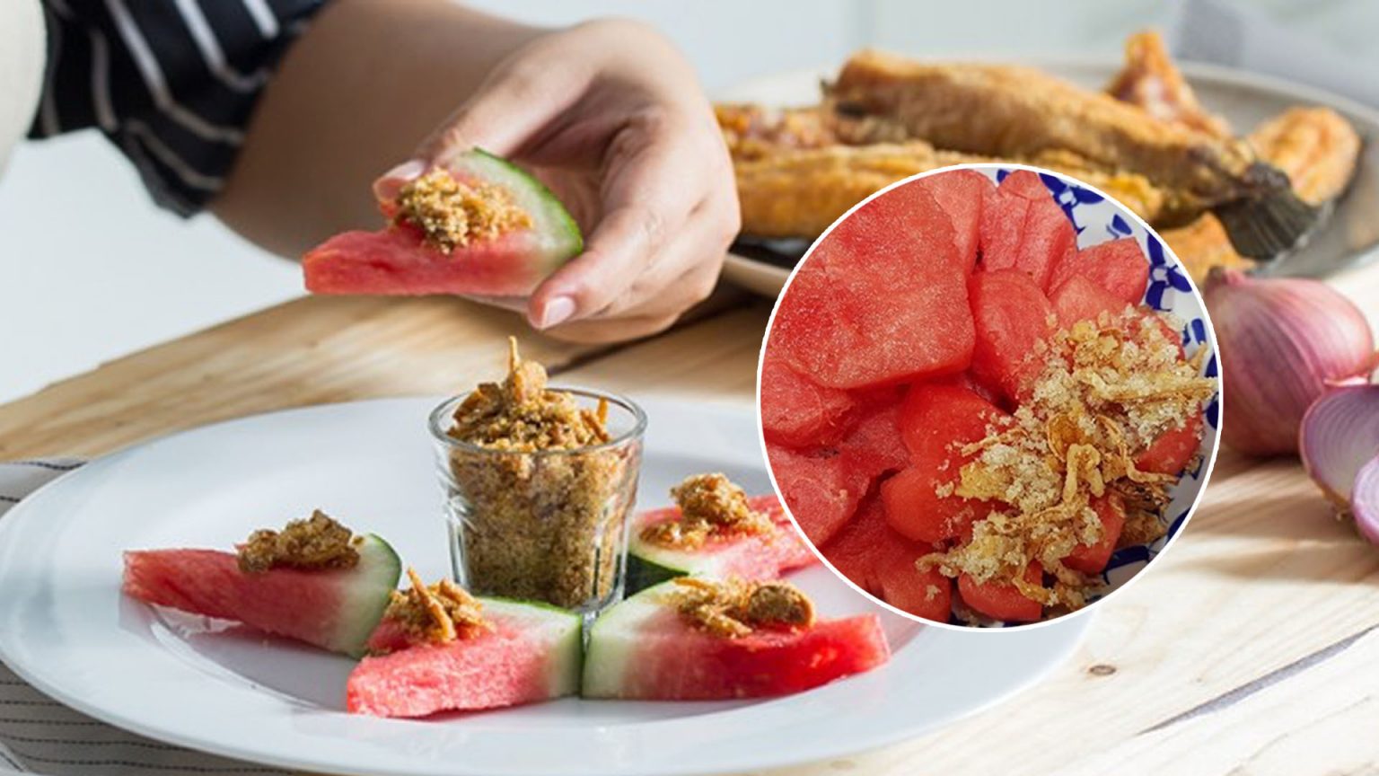 “แตงโมปลาแห้ง” เมนูโบราณหาทานยากที่ฮิตที่สุดในซัมเมอร์นี้