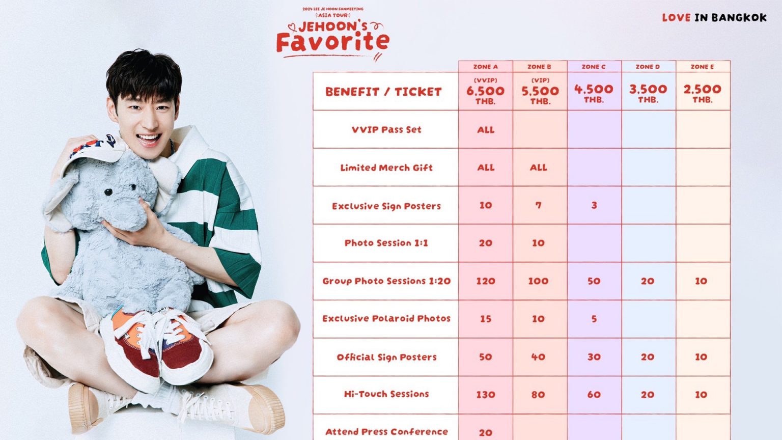 “LEE JE HOON” พร้อมกลับมาแจกความสดใสในงาน “2024 LEE JE HOON FANMEETING ASIA TOUR “JEHOON’s Favorite”