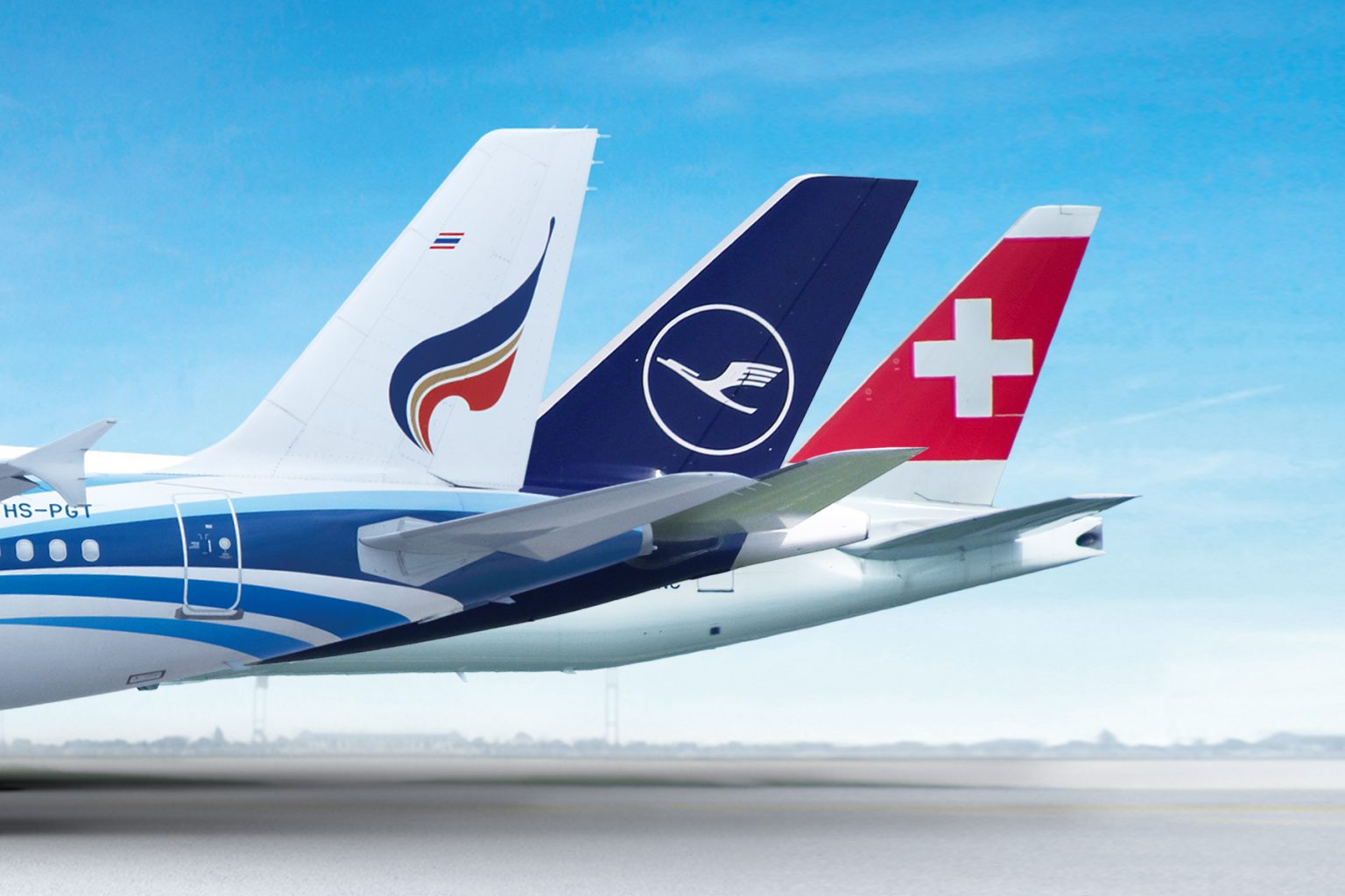 บางกอกแอร์เวย์ส ประกาศความร่วมมือด้านเที่ยวบินร่วม (codeshare partnership) กับลุฟท์ฮันซ่า และสวิสแอร์
