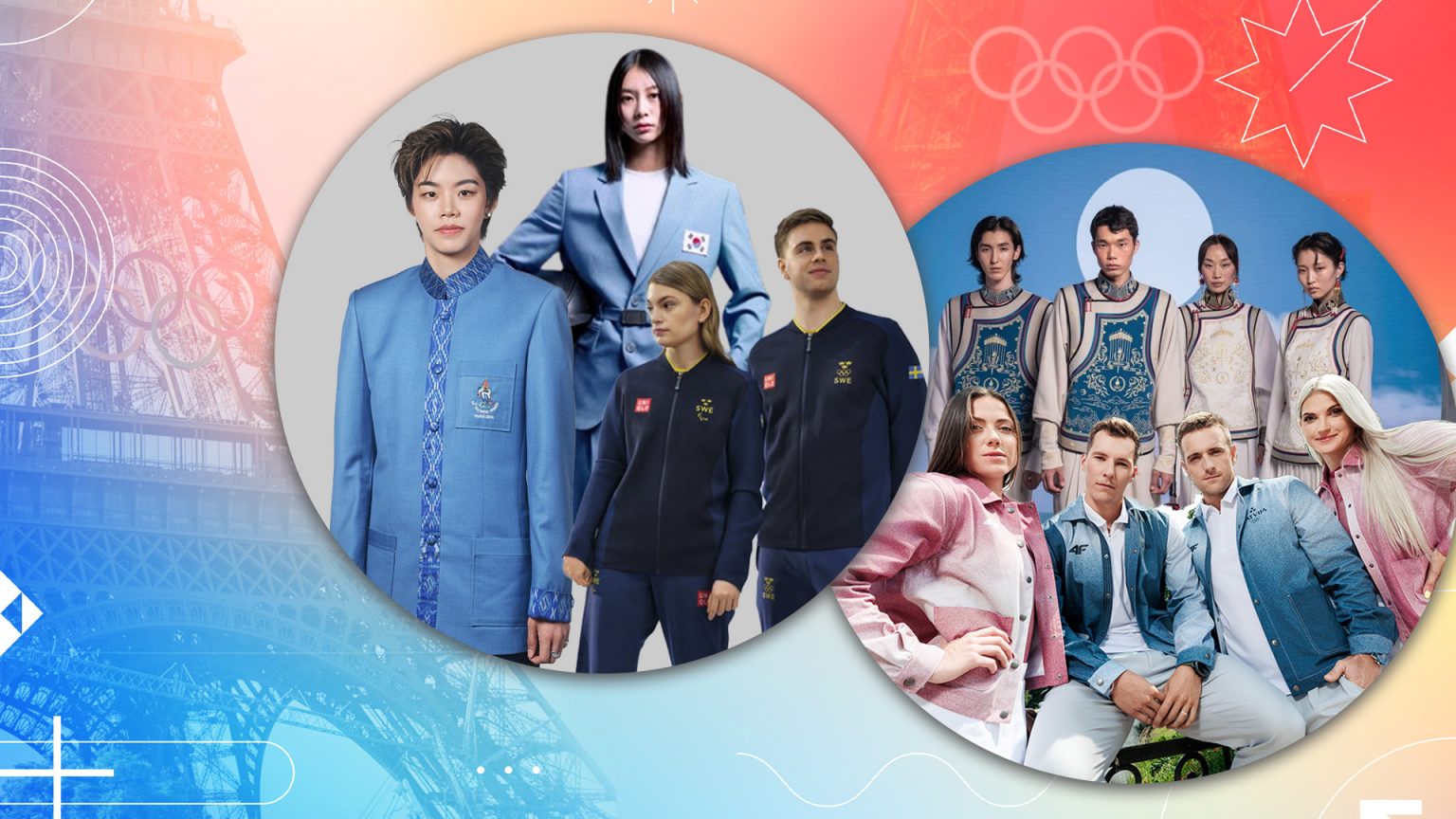 ค้นตู้เสื้อผ้านักกีฬา Olympics 2024: 12 ประเทศ โชว์ไอเดียสุดเนี้ยบ  olympic 2024