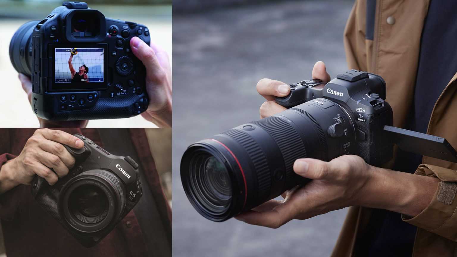 เรือธงของจริง! Canon เปิดตัวกล้องมิเรอร์เลสฟูลเฟรมรุ่นใหญ่ 2 รุ่น EOS R1 และ EOS R5 Mark II