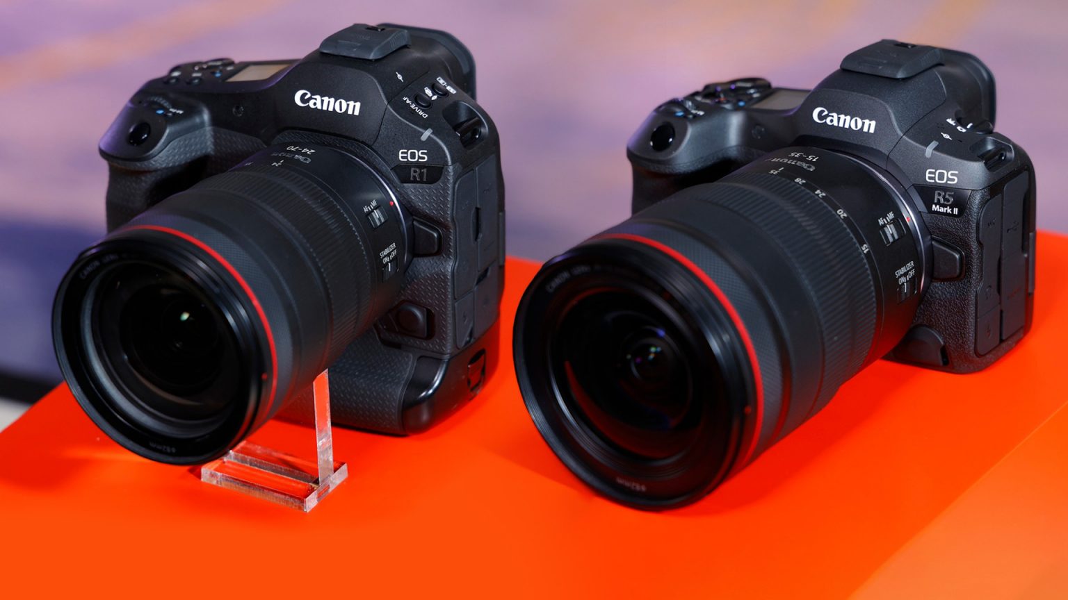 แคนนอน ส่งกล้องมิเรอร์เลสฟูลเฟรม 2 รุ่นใหม่ “EOS R1” และกล้องไฮบริดระดับเทพ “EOS R5 Mark II”