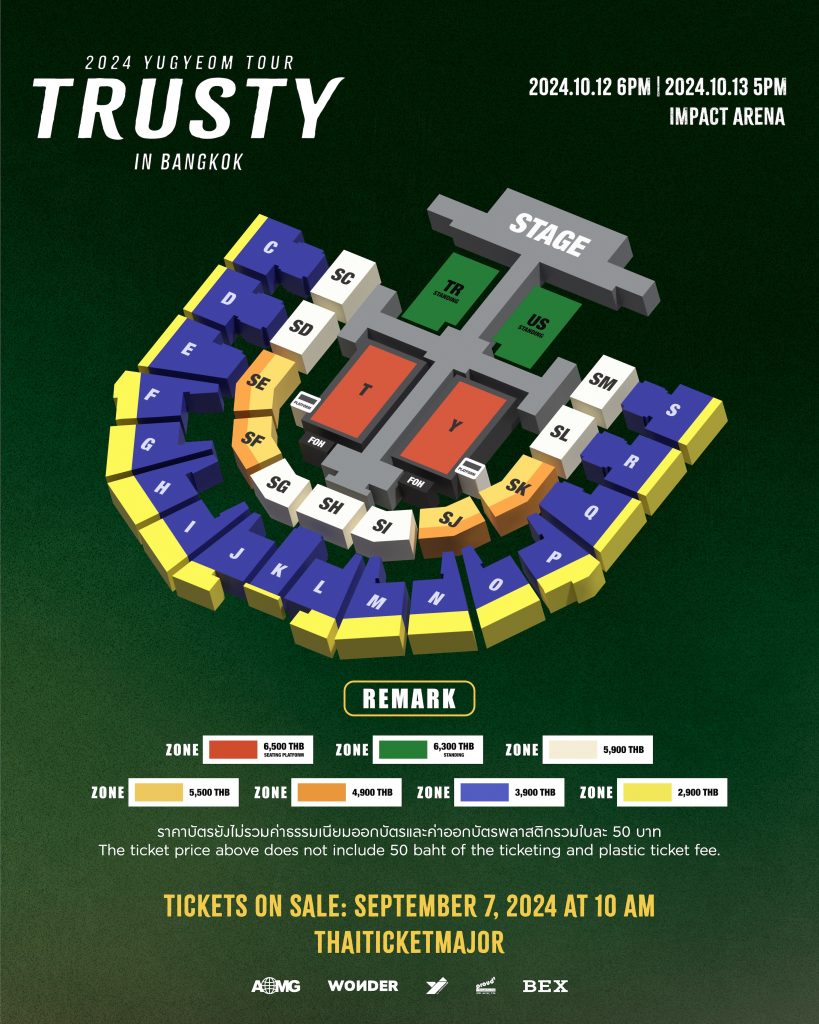 2024 YUGYEOM TOUR [TRUSTY] IN BANGKOK