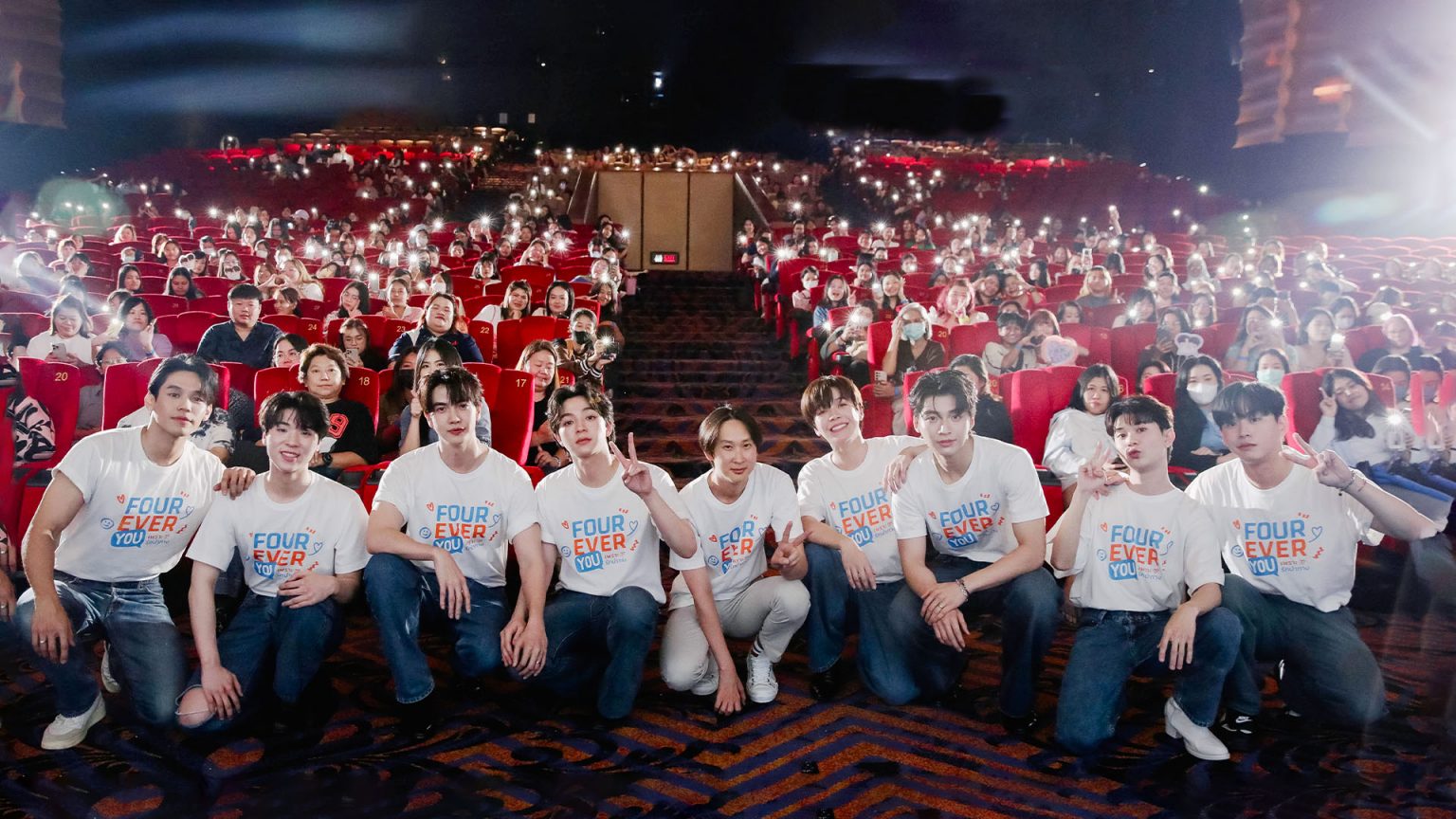 ‘ปอนด์-เอิร์ธ-แม็กกี้-บาส’ นำทีมนักแสดงพาแฟนๆ ชม ‘FOUREVER YOU เพราะรักนำทาง’ รอบพิเศษ!