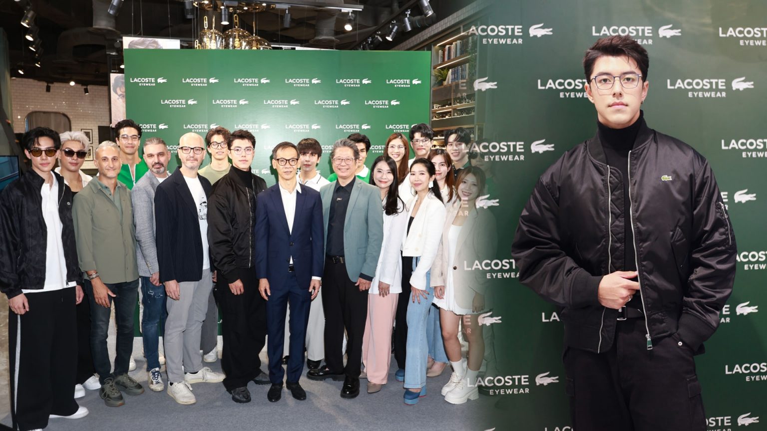 “นาย ณภัทร” ร่วมเปิดคอลเลกชัน Lacoste : Fall Winter 2024 เผยโฉมแว่นตาลาคอสท์ 7 รุ่น
