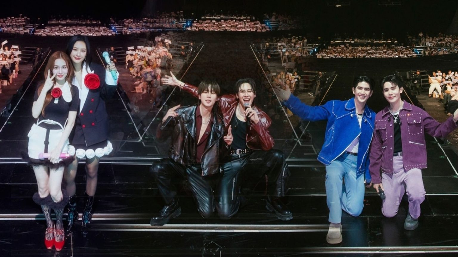 “วินนี่-สตางค์, จิมมี่-ซี, มิ้ลค์-เลิฟ, บุ๋น-เปรม” สาดโมเมนต์ฟินอัดแน่น 2 วัน ในงาน “GMMTV FANDAY IN BANGKOK 2024”