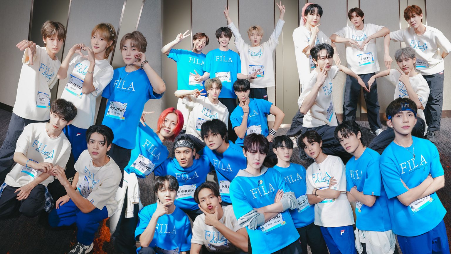 อัลบั้มภาพ 60 เทรนนี จากรายการ CHUANG ASIA S2