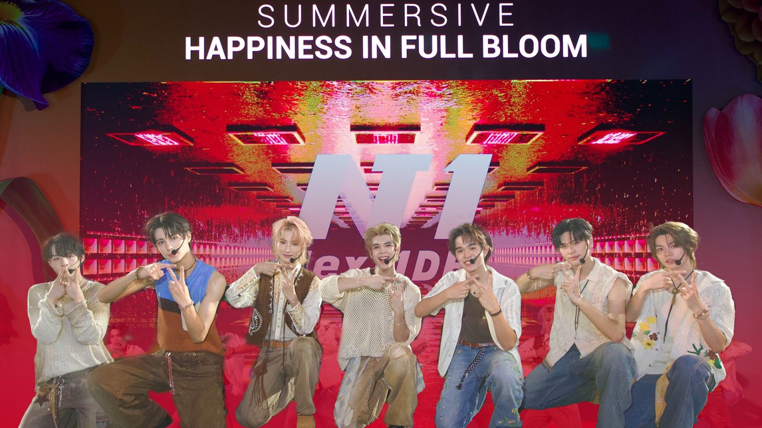 “NexT1DE” ร่วมระเบิดความมันส์รับวันสงกรานต์ บนเวที “Siam Paragon Summersive : Happiness in Full Bloom”