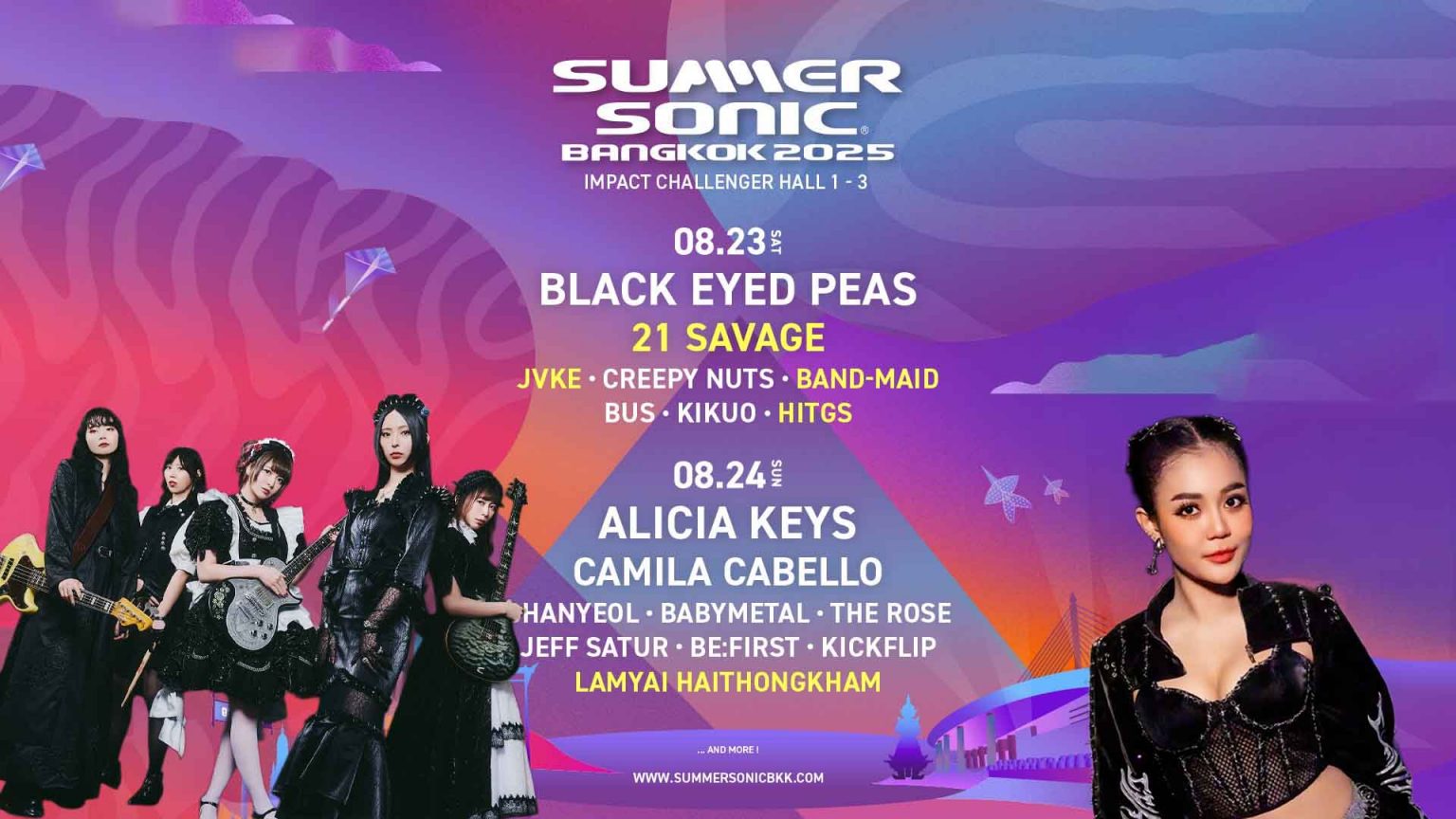 สัมผัสประสบการณ์ความมันส์แบบไร้ขีดจำกัดกับเทศกาลดนตรี “SUMMER SONIC BANGKOK 2025”
