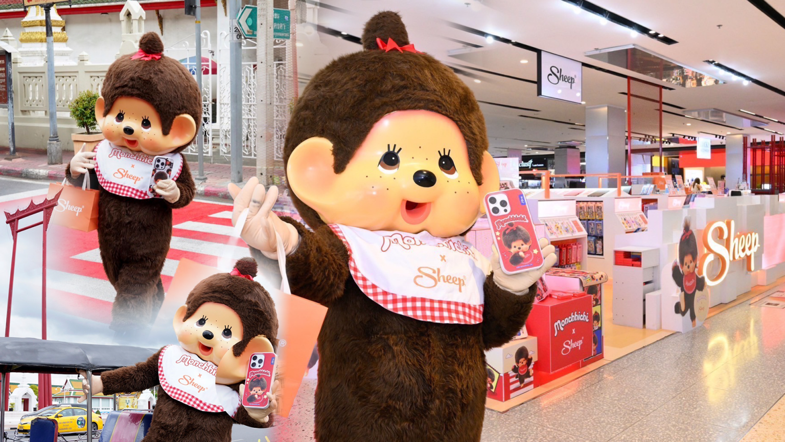 Sheep ปลุกความน่ารักจากญี่ปุ่นสู่หัวใจคนไทย เปิดตัว คอลเลคชั่น Sheep x Monchhichi