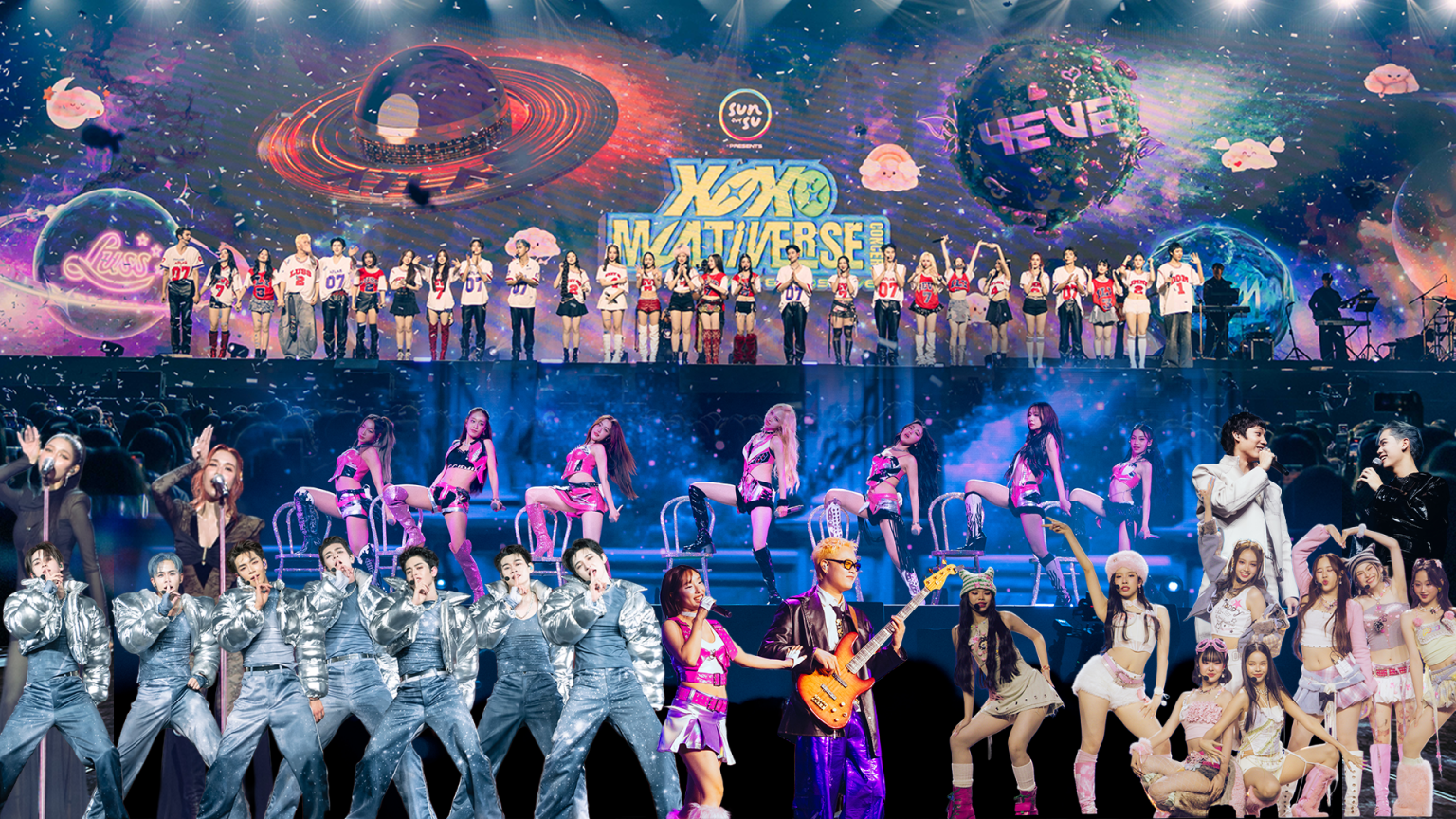 XOXO MULTIVERSE CONCERT เล่นใหญ่ จัดเต็มทุกสเตจพาทุกคนท่องโลกมัลติเวิร์ส