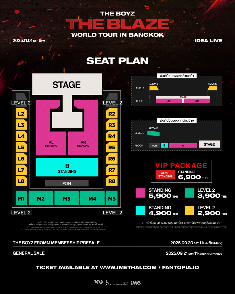 THE BOYZ WORLD TOUR in BANGKOK