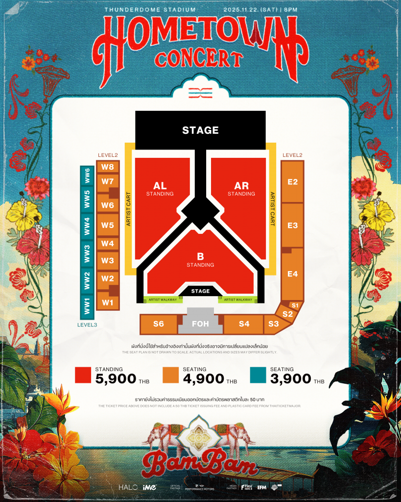 2025 BamBam HOMETOWN Concert in Bangkok