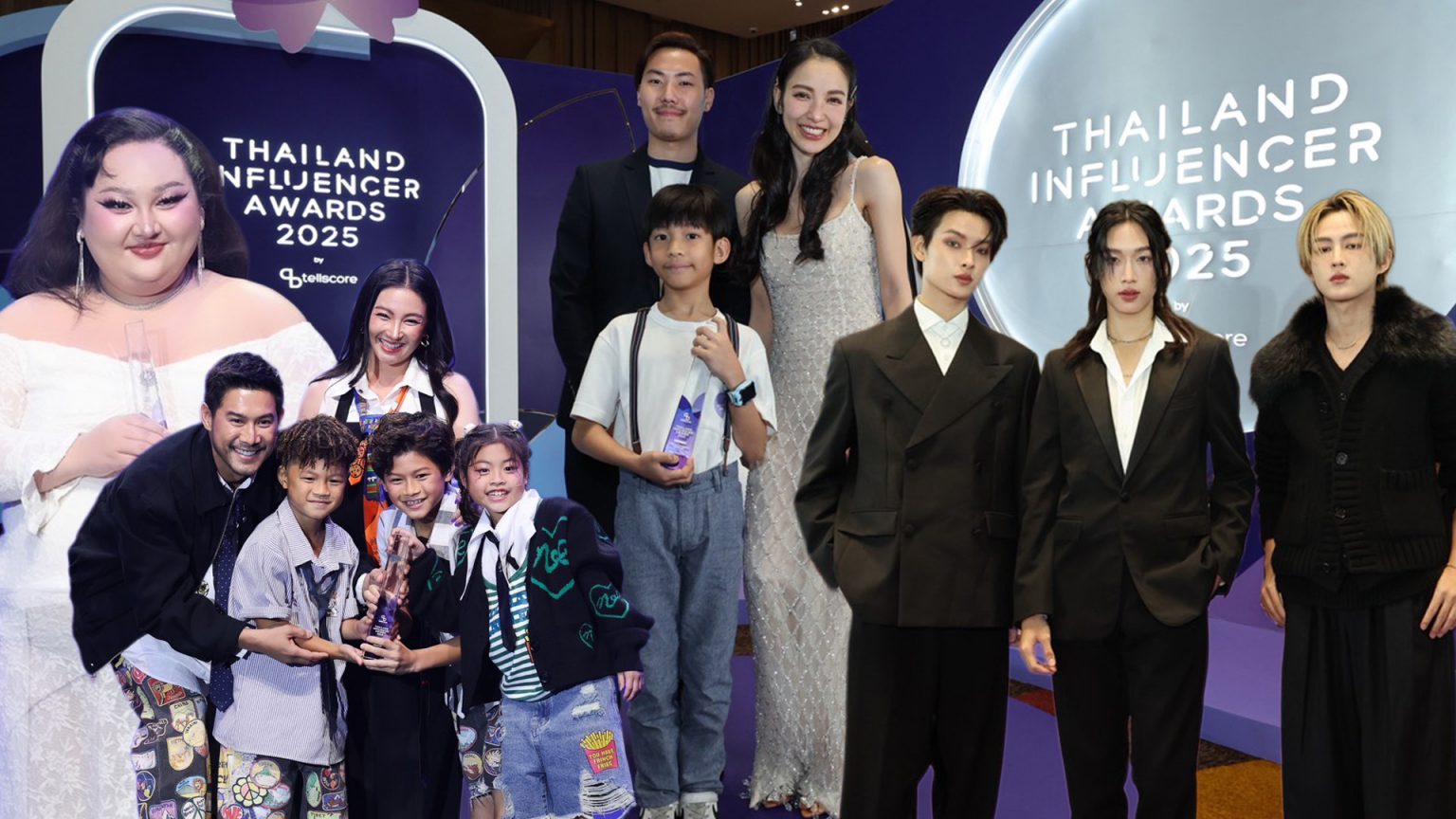 คนบันเทิง – อินฟลูฯ คว้ารางวัล “Thailand Influencer Awards 2025 by Tellscore”
