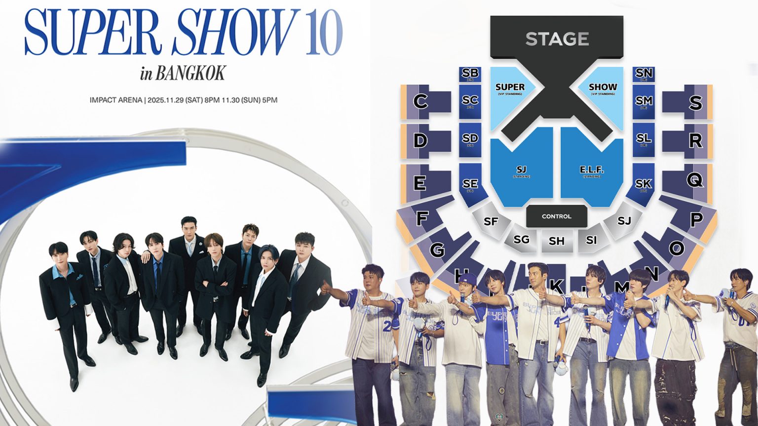 20 ปีแห่งตำนานของ SUPER JUNIOR ในเวิลด์ทัวร์คอนเสิร์ต ‘SUPER JUNIOR 20th Anniversary TOUR <SUPER SHOW 10>’ in BANGKOK