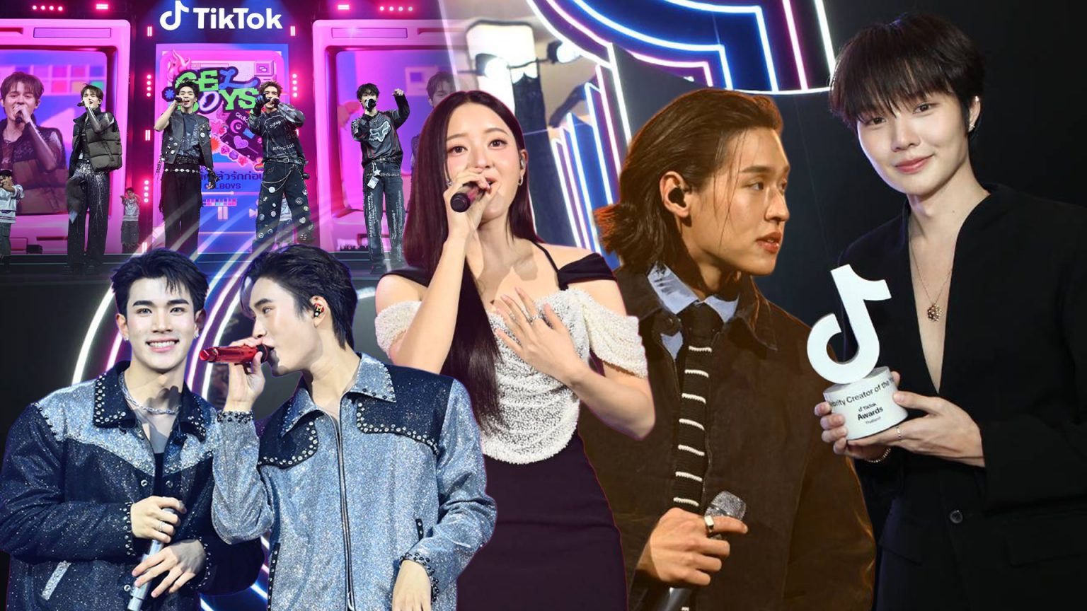 TikTok เผยโฉมสุดยอดครีเอเตอร์ทรงอิทธิพลแห่งปี บนเวที TikTok Awards Thailand