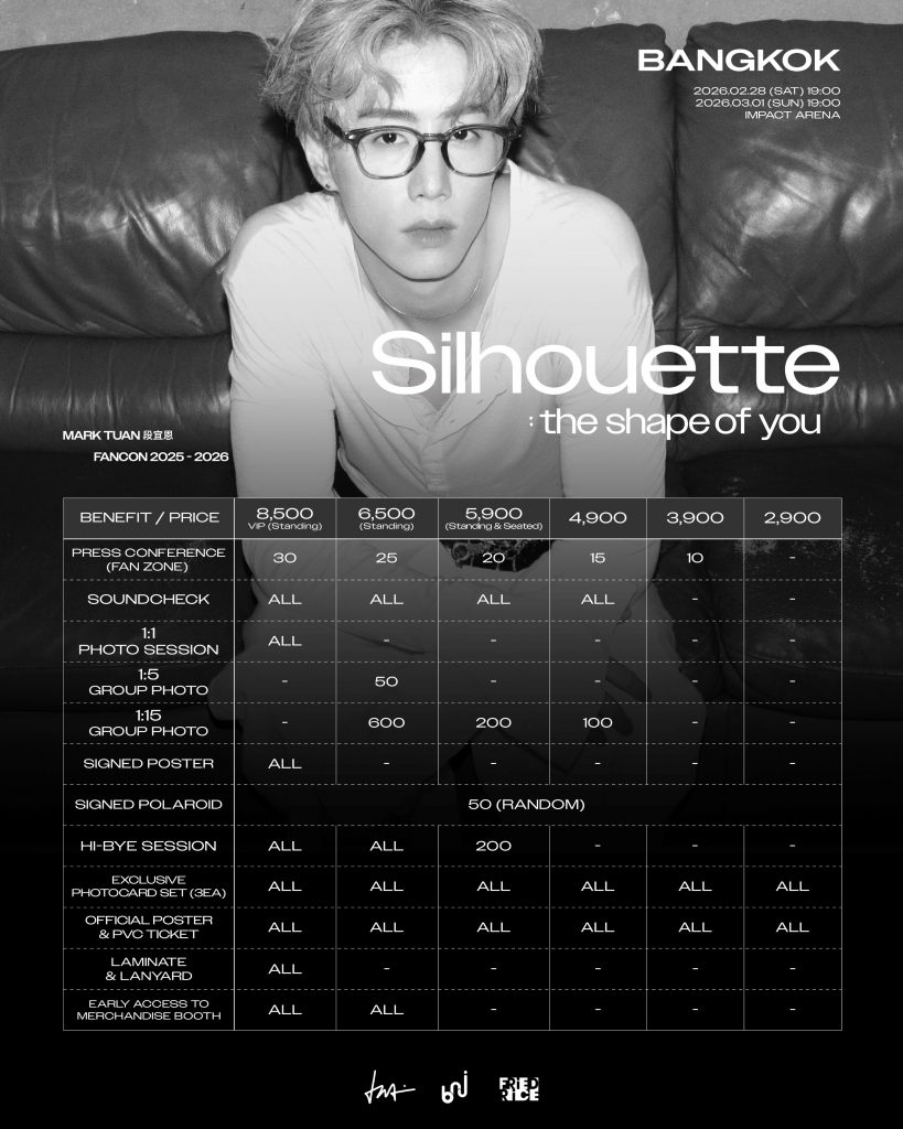 MARK TUAN Silhouette: The Shape of You FANCON 2026 in BANGKOK