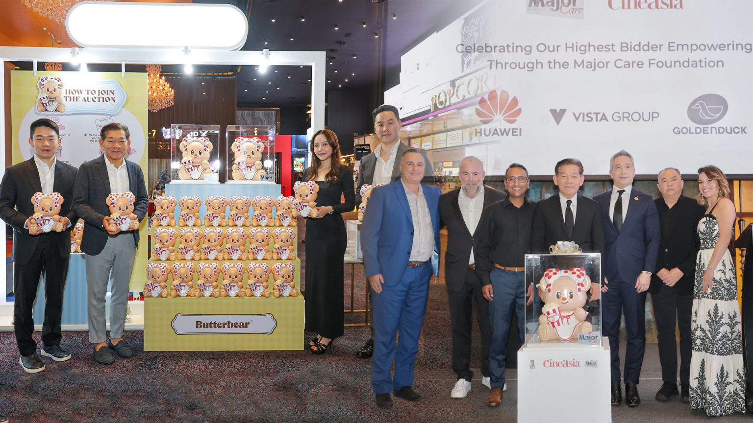 เมเจอร์ ซีนีเพล็กซ์ กรุ้ป จับมือ Butterbear Café จัดประมูลการกุศล “น้องหมีเนยโมเดล”