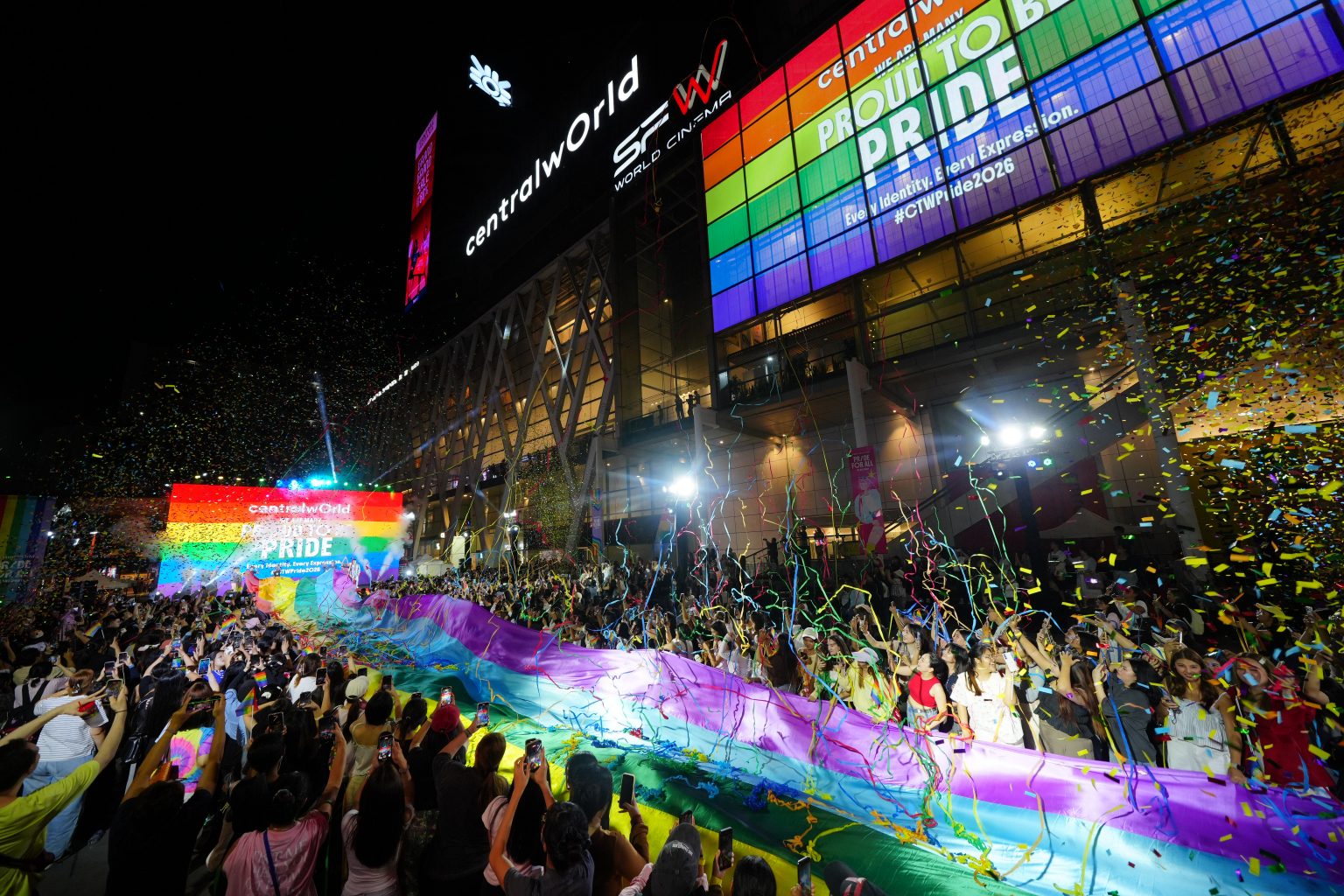 centralwOrld คิกออฟ ‘WE ARE MANY: PROUD TO BE PRIDE 2026’